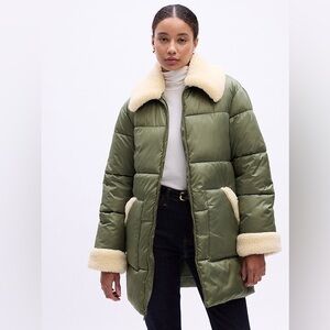GAP long puffer coat
